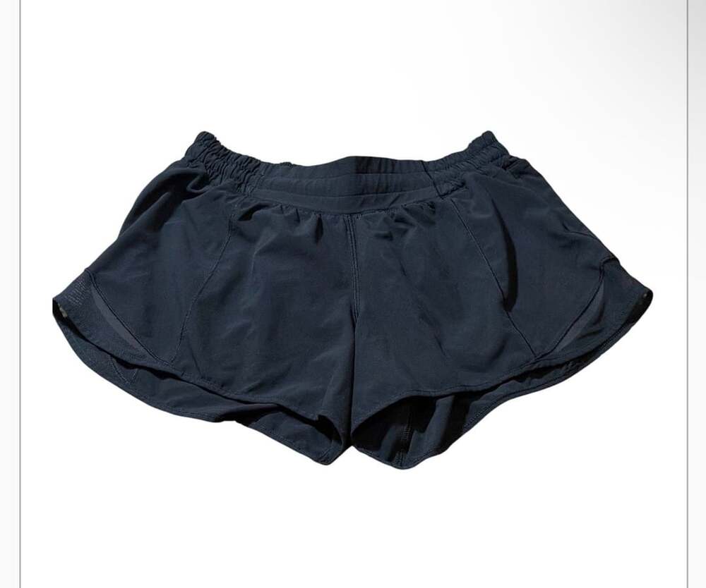 Lululemon Hotty Hot High Rise Lined Short Black